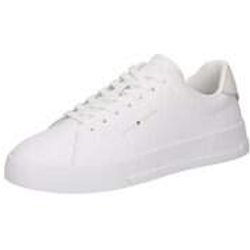 Tommy Hilfiger Th Court Lth Detail Ess Herren weiß