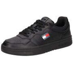 Tommy Hilfiger Tjm Cupsole Leatheress Herren schwarz