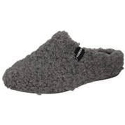 Verbenas York Curly Hausschuhe Damen grau