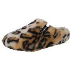 Verbenas York Fur Leo Hausschuhe Damen beige