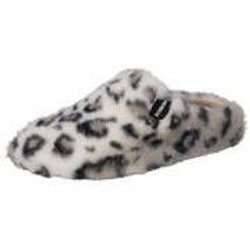 Verbenas York Fur Leo Hausschuhe Damen weiß