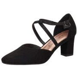 Via della Rosa Spangenpumps Damen schwarz