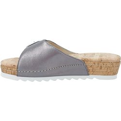 Komfort Sandalen silber Amelie 37,5