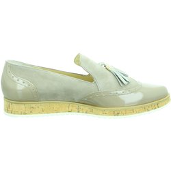 Paul Green sand/taupe Softlack/Samtziege grau 4,5