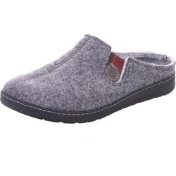 Pantoletten grau 41
