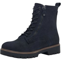 Damen Sportliche Stiefelette 1-25207-43 Blau 805 Navy Leder... 38