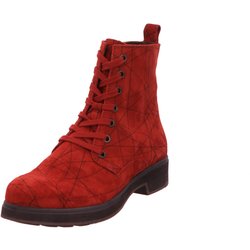 Schnür-Stiefeletten rot 3-000406 37