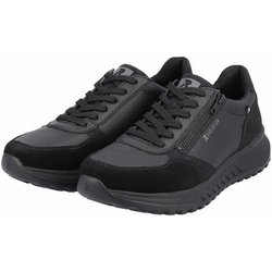 Freizeit Schnürer schwarz U0101 00 Herren Sneaker Schwarz 42