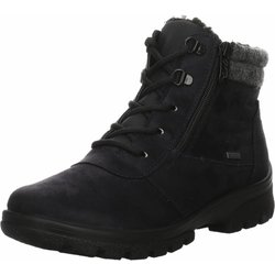 Ara Schnürstiefelette schwarz, gefüttert 4,5