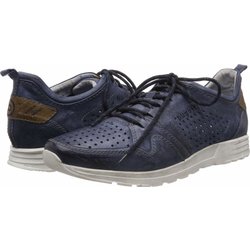 Schnürschuhe blau 44