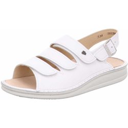 Sandalen/Sandaletten weiß 41