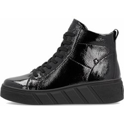 Rieker Evolution W0561 Schwarz Lackleder Keilabsatz Stiefele... 41