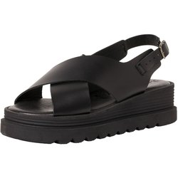 Tamaris Da.-Sandalette, BLACK schwarz 40