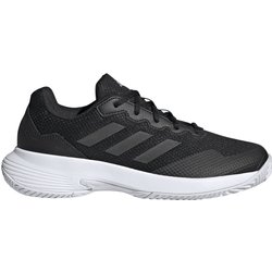 adidas Gamecourt 2.0 Tennisschuhe Damen ID1494 - core black/core black/silver met. 37 1/3