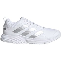 adidas Court Team Bounce 2.0 Handballschuhe Damen HR1235 - cloud white/silver met./grey one 43 1/3