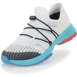 UYN Free Flow Tune XC Sneaker mit türkisfarbener Sohle Damen W068 - white/grey 40