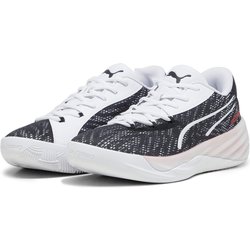 PUMA All-Pro Nitro Basketballschuhe 02 - PUMA black/PUMA white/lime squeeze 42