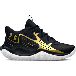 UNDER ARMOUR Jet '23 Basketballschuhe 001 - black/metallic gold/metallic gold 43