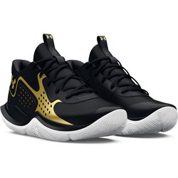 UNDER ARMOUR Jet '23 Basketballschuhe 001 - black/metallic gold/metallic gold 44