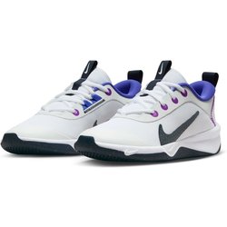 NIKE Omni Multi-Court Hallenschuhe Kinder 104 - white/dark obsidian-lt ultramarine 38.5