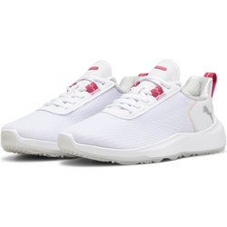 PUMA Fusion Crush Sport Golfschuhe Damen 01 - PUMA white/garnet rose 39