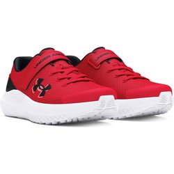 UNDER ARMOUR Surge 4 AC Laufschuhe Jungen 600 - red/black/black 31.5
