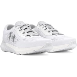 UNDER ARMOUR Rogue 4 Laufschuhe Damen 100 - white/halo gray/metallic silver 42