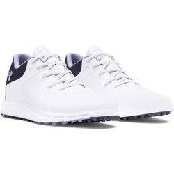 UNDER ARMOUR Breathe 2 Spikeless Golfschuhe Damen 101 - white/midnight navy/celeste 41