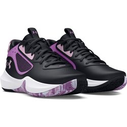 UNDER ARMOUR Lockdown 6 Basketballschuhe Kinder 005 - black/provence purple/purple ace 38