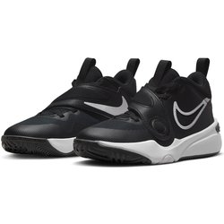 NIKE Team Hustle D 11 Basketballschuhe Kinder 002 - black/white 35.5