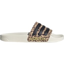 adidas Shower adilette Badelatschen Leo-Print IG3682 - off white/core black/magic beige 46