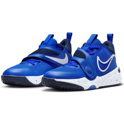NIKE Team Hustle D 11 Basketballschuhe Kinder 400 - hyper royal/white-obsidian-white 35.5