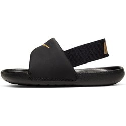 NIKE Kawa Badelatschen Baby 003 - black/metallic gold 27