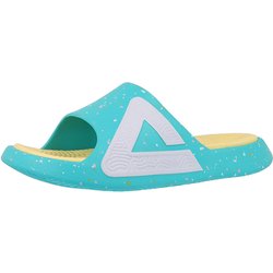 PEAK TaiChi Pantoletten 21712 - türkis/gesprenkelt 45