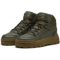 PUMA Rebound Abrupt Sneaker Kinder 03 - dark olive/wild willow/bronze 37.5