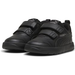 PUMA Courtflex V3 Baby-Sneaker mit Klettverschluss 01 - PUMA black/PUMA black/cast iron 23