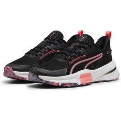 PUMA PWRFrame TR 3 Hypernatural Trainingsschuhe Damen 01 - PUMA black/sunset glow 38.5