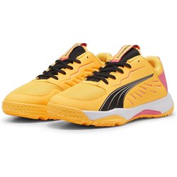 PUMA Accelerate Handballschuhe Kinder 01 - sun stream/sunset glow/puma black 37.5