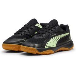 PUMA Solarflash III Hallenschuhe Kinder 01 - PUMA black/fizzy apple 32