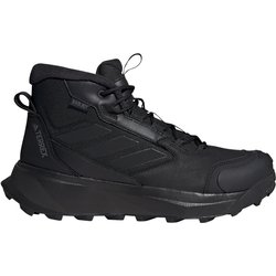 adidas TERREX Leather Rain.Rdy Mid-Top Winterstiefel Herren A0QM - cblack/cblack/grefou 46 2/3
