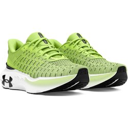 UNDER ARMOUR Infinite Elite Laufschuhe Herren 300 - morph green/retro green/black 44