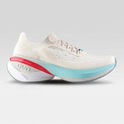 UYN Speedfly Laufschuhe mit türkiser Sohle Herren W000 - white 45.5