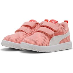 PUMA Courtflex V3 Mesh Baby-Sneaker 07 - pink fruit/puma white/peach frost 26