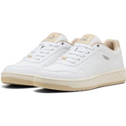PUMA Court Classy Sneaker Damen 16 - PUMA white/toasted almond 37.5