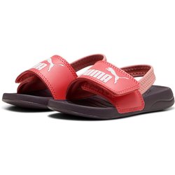 PUMA Popcat 20 Backstrap AC Baby Sandalen 24 - peach frost/puma white/midnight plum/pink fruit 25