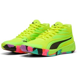 PUMA Court Pro Marble Basketballschuhe 02 - yellow alert/green glare 45