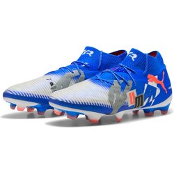 PUMA Future 8 Ultimate Forever FG Fußballschuhe 01 - PUMA white/ultra blue/feather gray/PUMA black/glowing red 42