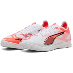 PUMA Ultra 5 Match IT Fußballschuhe 01 - PUMA white/PUMA black/glowing red 40.5