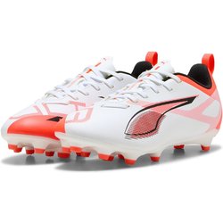 PUMA Ultra 5 Play FG/AG Fußballschuhe Kinder 01 - PUMA white/PUMA black/glowing red 29