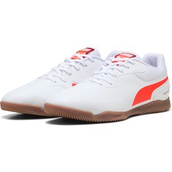 PUMA Truco III Hallen-Fußballschuhe 04 - PUMA white/glowing red/dark crimson/PUMA black 42